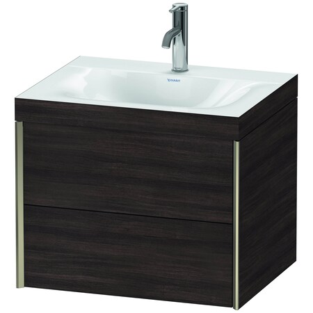 Xviu C-Bonded Wall-Mounted Vanity Chestnut Dark